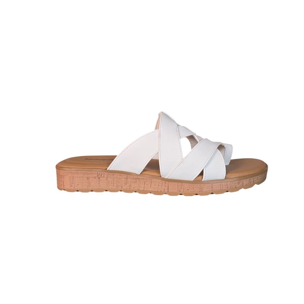 Baretraps Gabbie Women's Sandal White Toe 8.5 NWB